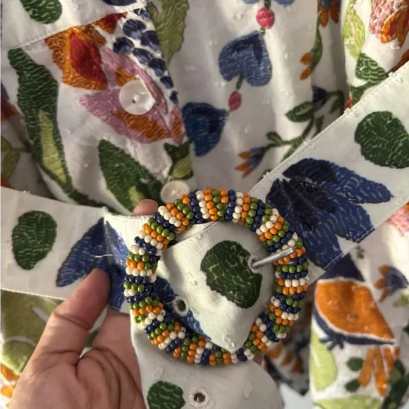 FARM Rio Multicolor Embroidered Romper - Picture 4 of 8